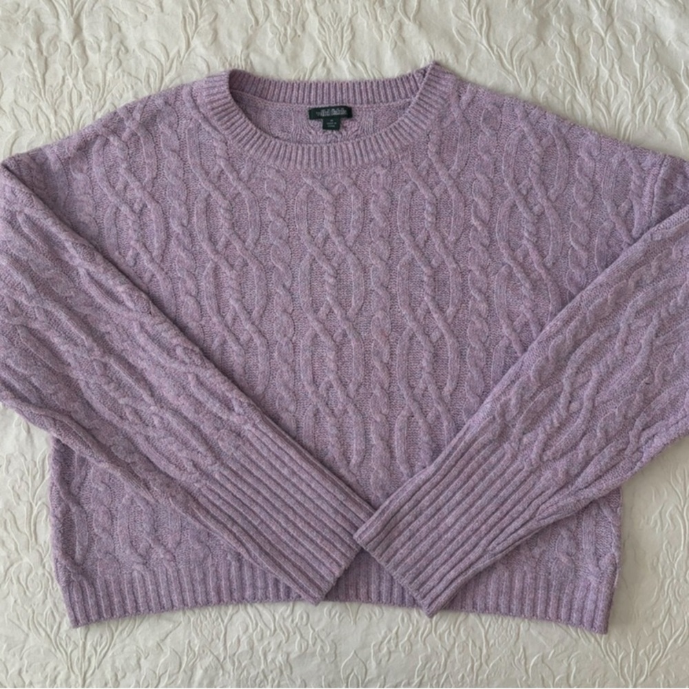 Soft Cropped Sweater